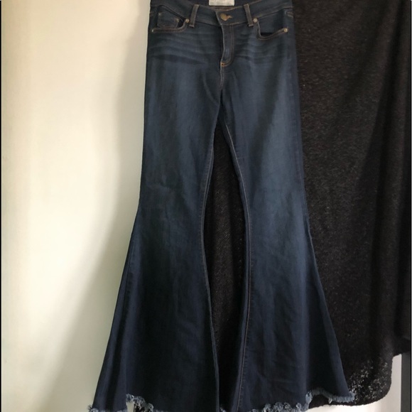 Free People Denim - Free People super flares dark blue 28